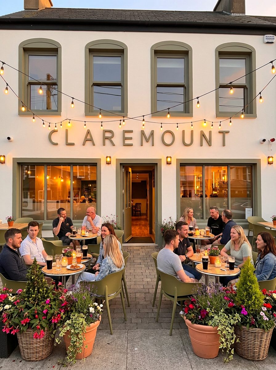 Out Front, Claremount atmosphere re-creation